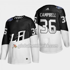 Los Angeles Kings Hockeydrakt Jack Campbell 36 Adidas 2020 Stadium Series Authentic - Herre